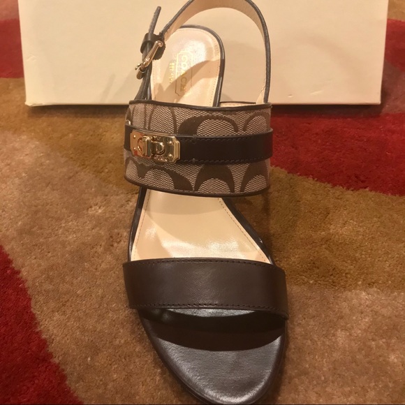 Coach Raya Heels | unique & nostalgic | worn once - Picture 3 of 6